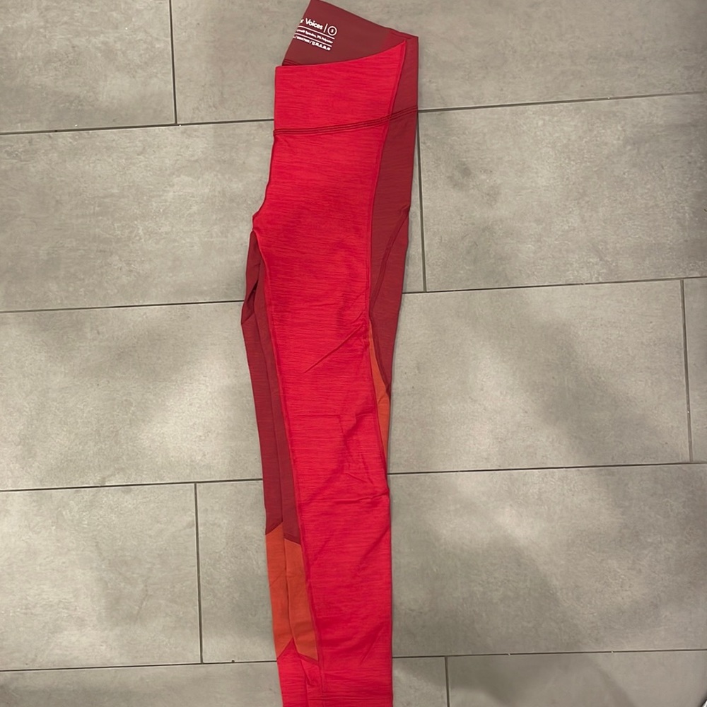 Outdoor Voices Core 7/8 Red legging
